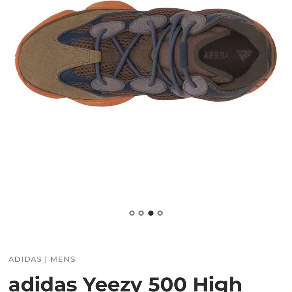 Adidas Yeezy 500 High Brown and Blue Sneakers is available for purchase on  au PAY Market - Imported Goods Online Store Co.Ltd. | au PAY Market -  Online Shopping Site